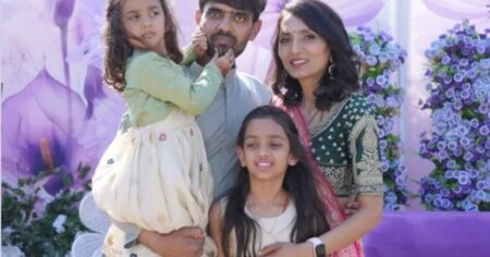 Dos nenas de 4 y 8 años, huérfanas de madre, perdieron a su papá en el accidente de Air India imagen-7