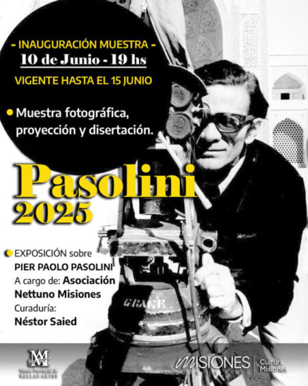 Pasolini 2025: exposición, lectura, conferencia y cine en el Yaparí imagen-22