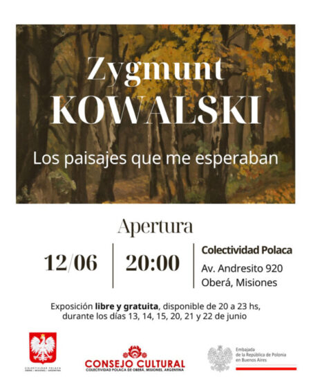 “Los paisajes que me esperaban”, de Zygmunt Kowalski, se inaugura en Oberá imagen-19