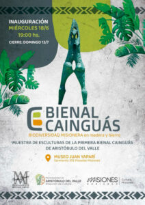 Esculturas de la Bienal Cainguás serán exhibidas en el museo Yaparí imagen-1