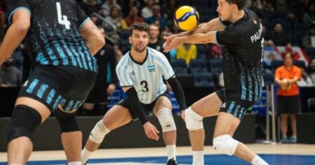 Partidazo de la nueva Selección de vóley para ganarle a Canadá en la VNL imagen-13