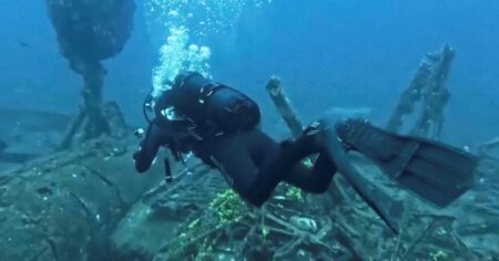 Descubren por casualidad un barco hundido del siglo XVIII imagen-24