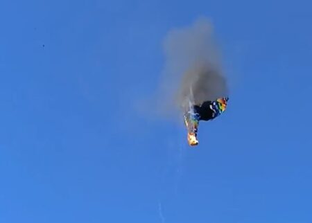 Video: así fue el incendio del globo aerostático en Brasil que dejó ocho muertos imagen-9