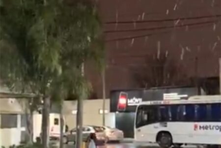 Nieve en Buenos Aires: así se vive la ola polar en varias localidades bonaerenses imagen-8