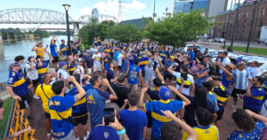 Los hinchas de Boca también coparon Nashville y se ilusionan con pasar a octavos de final en el Mundial de Clubes imagen-3