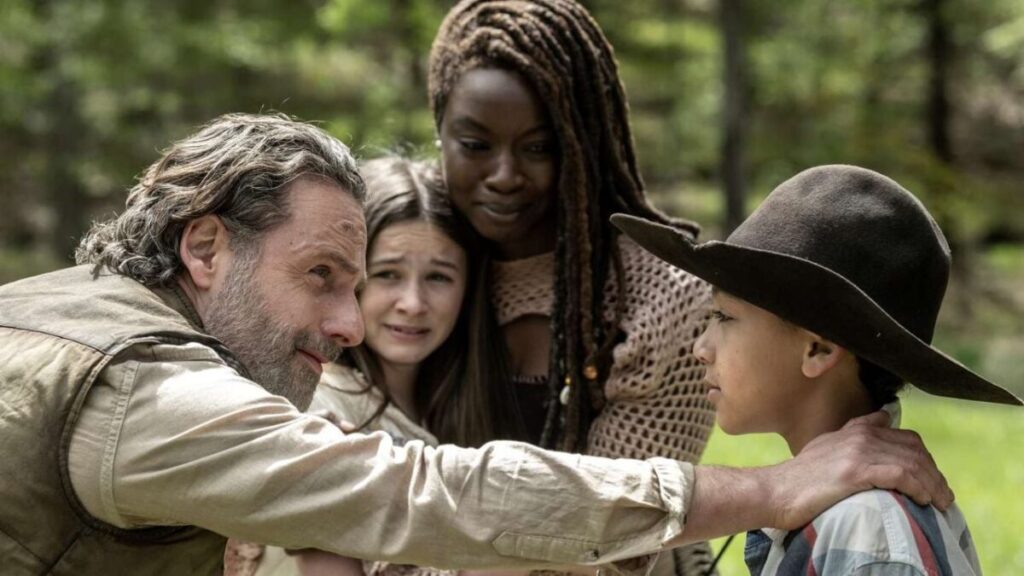 Es una de las escenas más emotivas de 'The Walking Dead'. Sería más emotiva si el cámara no se hubiera colado dentro del plano imagen-5