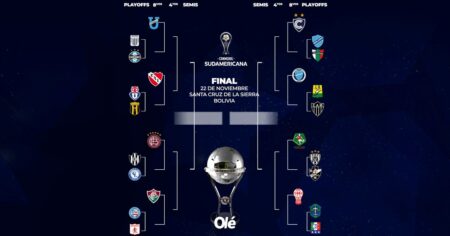 Días y horarios confirmados para los playoffs de octavos de final de la Copa Sudamericana imagen-14