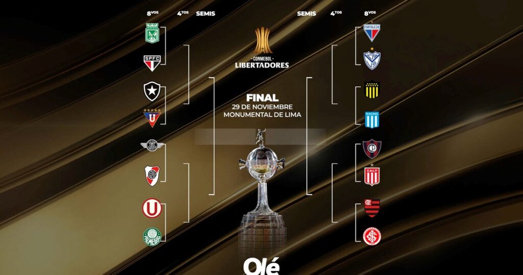 Días y horarios para los octavos de final de la Libertadores imagen-4