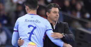 "Si picaba, picaba": Gallardo blanqueó haber llamado a Ronaldo para llevarlo a River a jugar el Mundial de Clubes imagen-2
