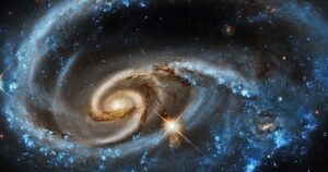 La foto NASA del día: el telescopio Hubble captó la batalla entre dos galaxias imagen-3