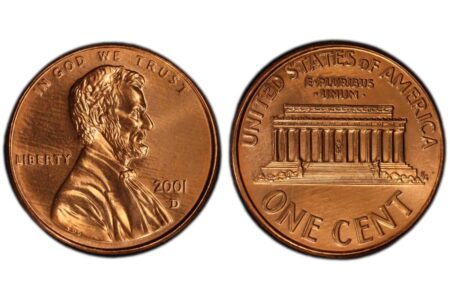 El centavo de Lincoln de 2001 y en circulación que puede valer 114 mil dólares por un error de “mula” imagen-13
