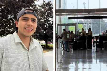 Es latino, lo citaron en la corte de Chicago y mostró lo que le pasó al salir: “¿Será que son del ICE?” imagen-8