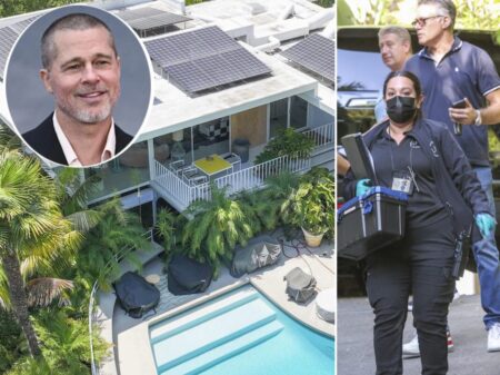 Robaron en la mansión de Brad Pitt en Los Ángeles mientras el actor estaba de viaje imagen-16