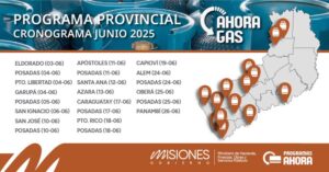 Durante junio el programa «Ahora Gas» sigue realizando operativos en localidades imagen-1