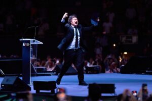 Javier Milei cierra el Foro Económico de Madrid: “Viva la libertad, muerte al socialismo” imagen-3