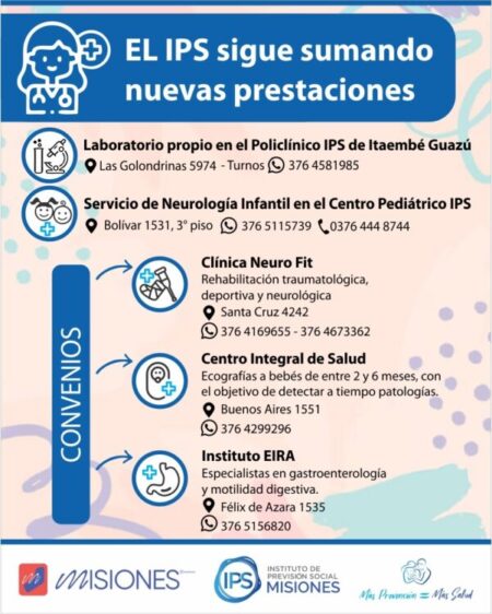 🔵 💙El IPS amplía su cobertura y suma prestaciones al servicio de sus afiliados imagen-18
