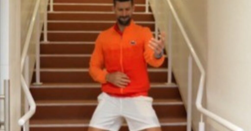 La divertida respuesta de Djokovic al baile de Sabalenka: "¿Qué te parece eso?" imagen-5