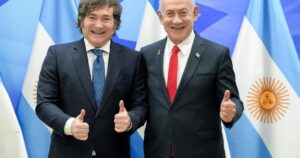 En medio del calor de Jerusalén, Milei acorta la agenda y se concentra el discurso en el Parlamento imagen-4