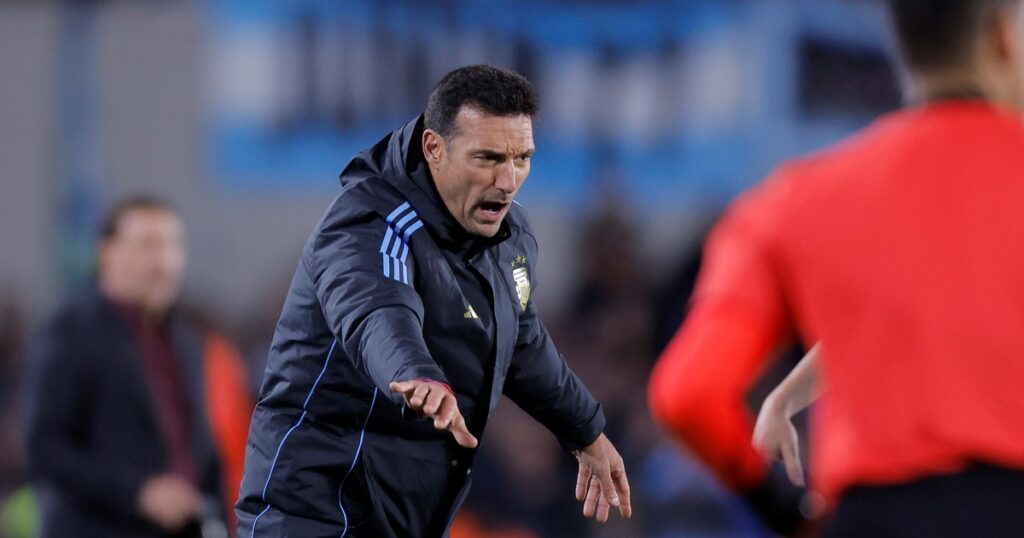 Scaloni tras el 1-1 con Colombia: "Una prueba de carácter" y por qué salió Messi imagen-4