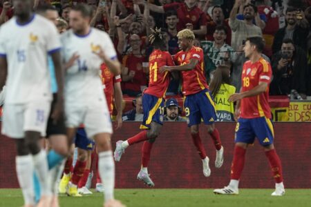 España le ganó a Francia en un partidazo y jugará la final de la Nations League con Portugal imagen-9