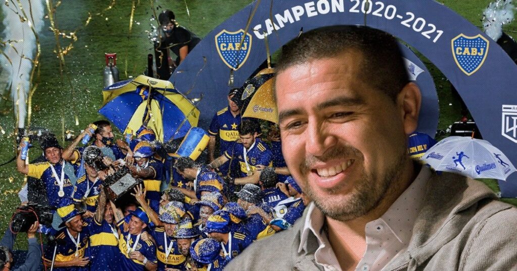 Riquelme sacó pecho por los títulos que ganó desde que asumió en Boca imagen-41