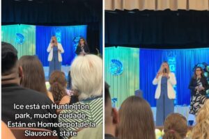 En California: maestra interrumpe ceremonia de graduación para advertir a padres latinos que ICE está en la zona imagen-1