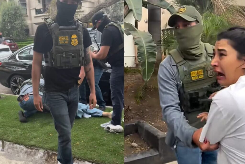 En Los Ángeles: sufrió un ataque de pánico y convulsiones en plena calle mientras el ICE arrestaba a su esposo imagen-5