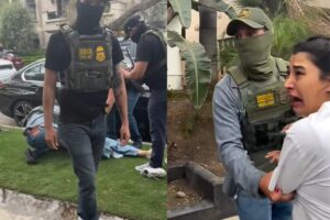 En Los Ángeles: sufrió un ataque de pánico y convulsiones en plena calle mientras el ICE arrestaba a su esposo imagen-3