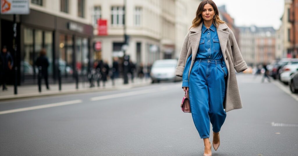 Los jeans que arrasan en redes y se apoderaron del invierno: tips para combinar los balloon jeans esta temporada imagen-5