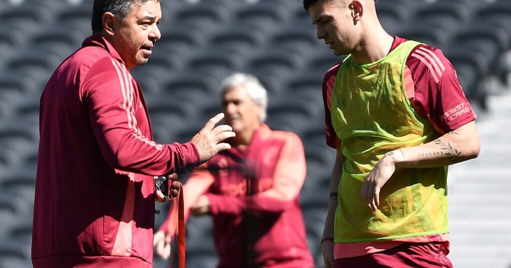 Mastantuono tiene un pie afuera de River: la opción Juanfer y el plan de Gallardo para ocupar el vacío que deja la joya de 17 años imagen-5