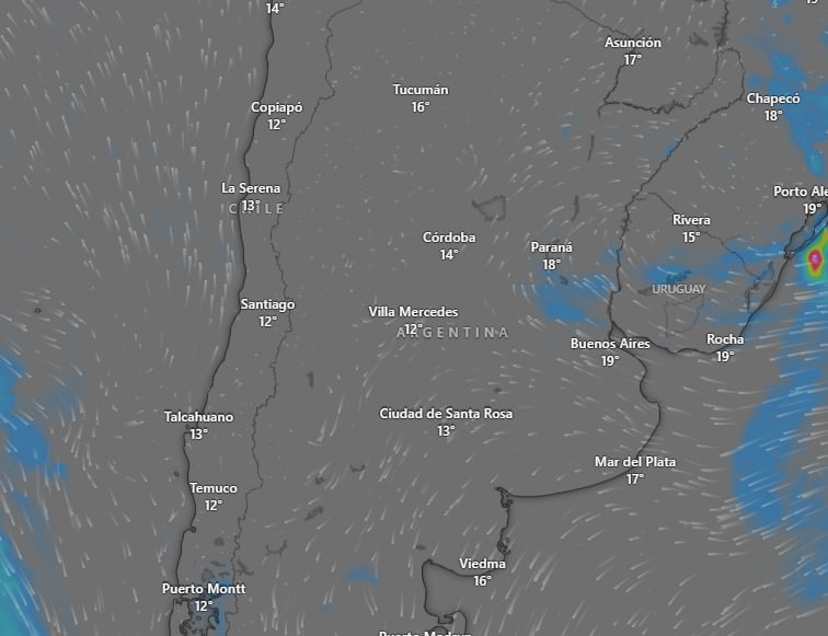 Hay alerta amarilla por fuertes vientos para este viernes 13 de junio: las provincias afectadas imagen-100