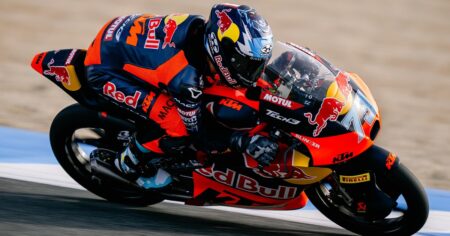 Gran viernes de Valentín Perrone en Aragón: clasificó a la Q2 en Moto3 imagen-16