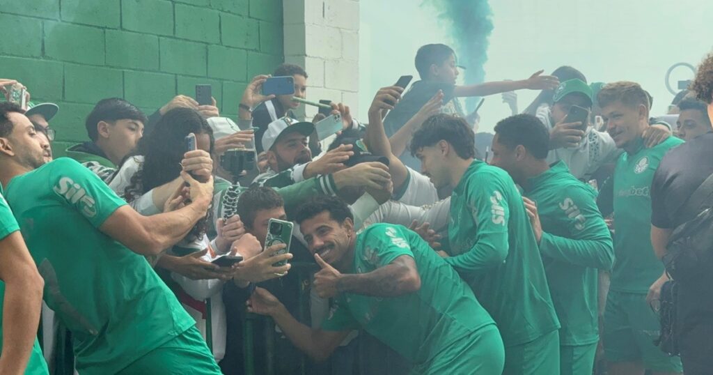 La despedida del Palmeiras antes del Mundial de Clubes, con un ritmo bien argentino imagen-5