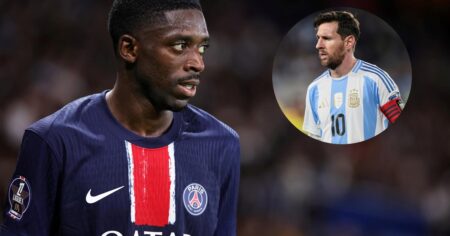 Dembelé, candidato al Balón de Oro, insiste con que Messi sigue siendo el mejor de todos imagen-13