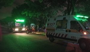 Motociclistas resultan ilesos tras roce con colectivo en Garupá imagen-8