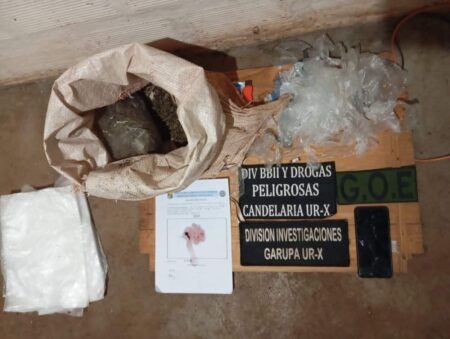 Golpe al narcomenudeo en Garupá: desarticulan dos búnkers de droga con sistema de vigilancia y delivery imagen-13