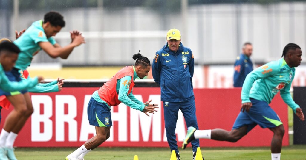 Con cambio de esquema, el primer XI de Ancelotti para su debut con Brasil imagen-4