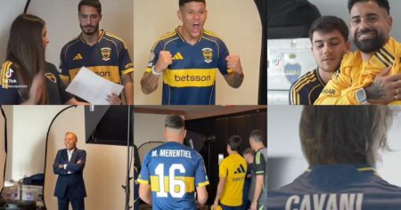 Video: el backstage de las fotos oficiales de Boca para el Mundial de Clubes imagen-12