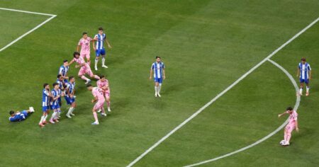 Messi metió un golazo de tiro libre para Inter Miami contra Porto y tuvo su bautismo goleador en el Mundial de Clubes imagen-14