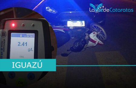 Operativos: manejaba «borracho» y arrastró una moto 20 metros, dio 2.41 g/l en sangre imagen-7