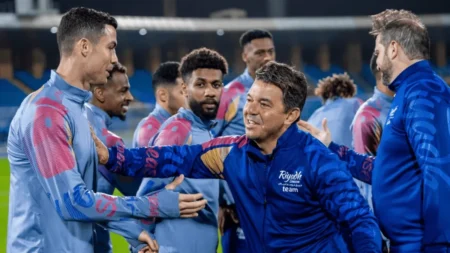 Gallardo dio detalles de la charla con Cristiano Ronaldo para invitarlo a jugar con River el Mundial de Clubes: “Dijo que…” - TyC S... imagen-6