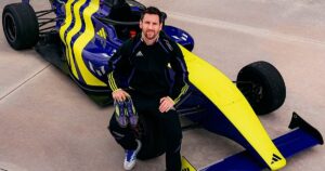 La conexión de Messi con el automovilismo: el casco de Colapinto, fotos históricas y más imagen-1