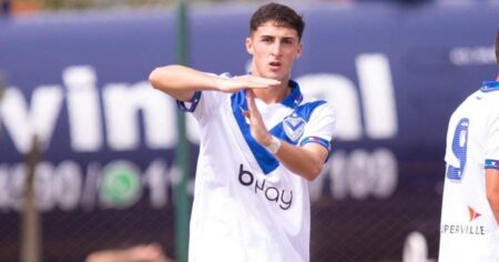 El curioso caso del juvenil de Vélez, Benjamín Bosch, y sus pases caídos imagen-8