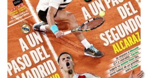 Mastantuono, otra vez tapa de un importante diario español imagen-1
