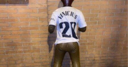 Condenaron a los barras que colgaron de un puente un muñeco de Vinicius Jr imagen-12