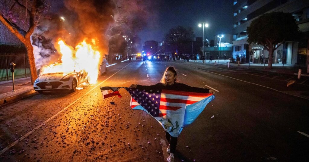 Arde la sede de River en el Mundial de Clubes: fuertes protestas contra Trump y zona militarizada imagen-4