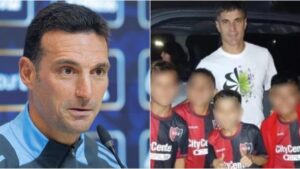 Scaloni respaldó a los chicos de Newell’s por la foto con Malcorra imagen-2