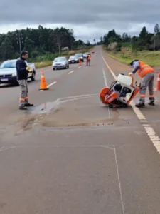 Leandro N. Alem: solicitan circular con precaución por trabajos sobre ruta 14 imagen-2