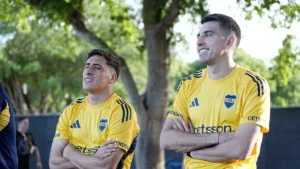 Cómo están Battaglia y Merentiel y qué chances tienen de ser titulares en Boca ante Auckland - TyC Sports imagen-3