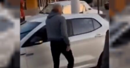 Una pareja se agarró a golpes con dos ciclistas tras una discusión de tránsito en San Luis: "Subite al auto, gorreado" imagen-24